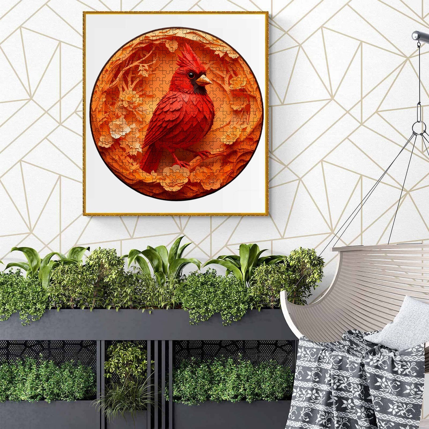 Cardinal Wooden Jigsaw Puzzle