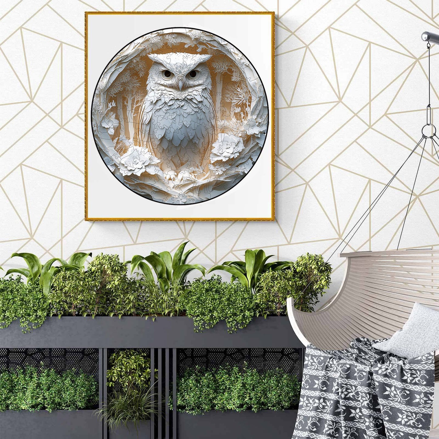 3D Owl Jigsaw Puzzle