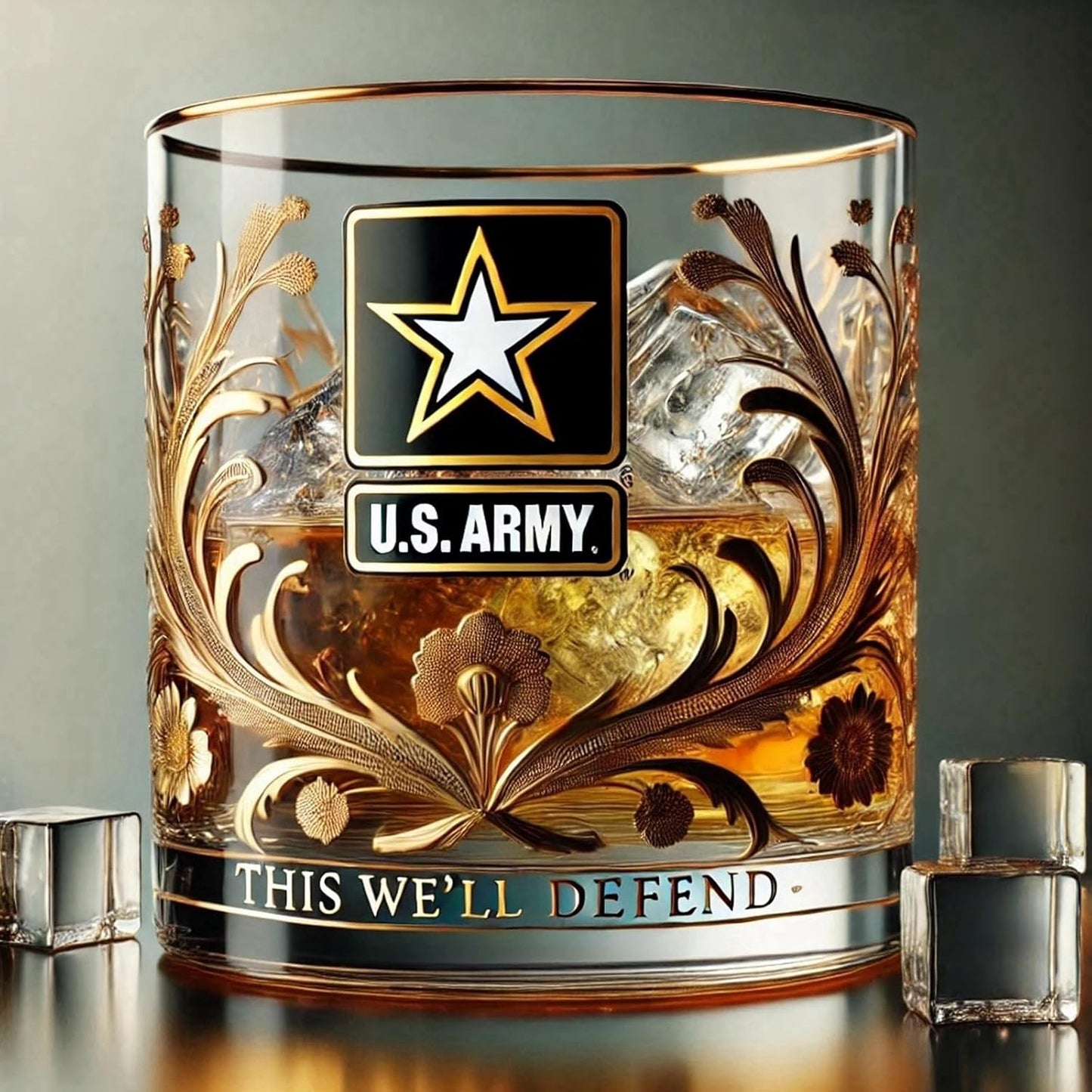 Fanyil Veteran Tribute Glass
