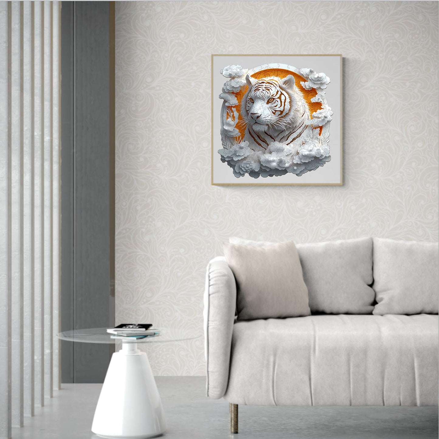 3D Tiger Wooden Jigsaw Puzzle